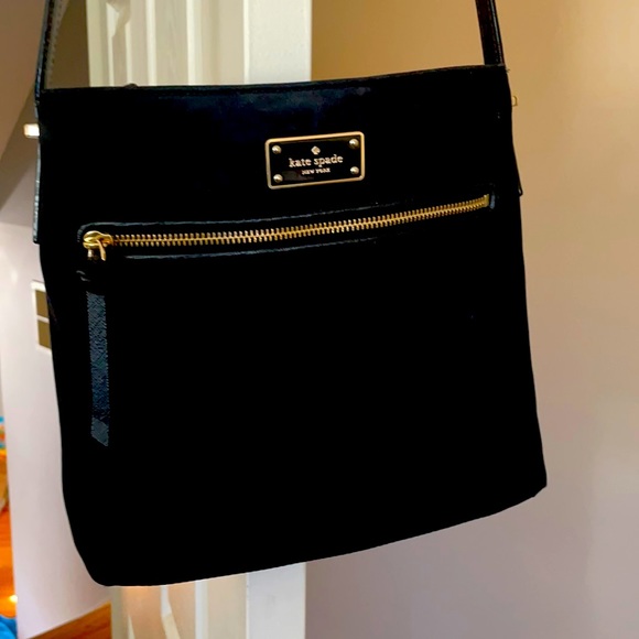 Kate Spade Black Nylon Crossbody - Picture 2 of 10